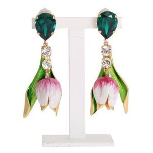 New! Anthro Spring Tulip Earrings